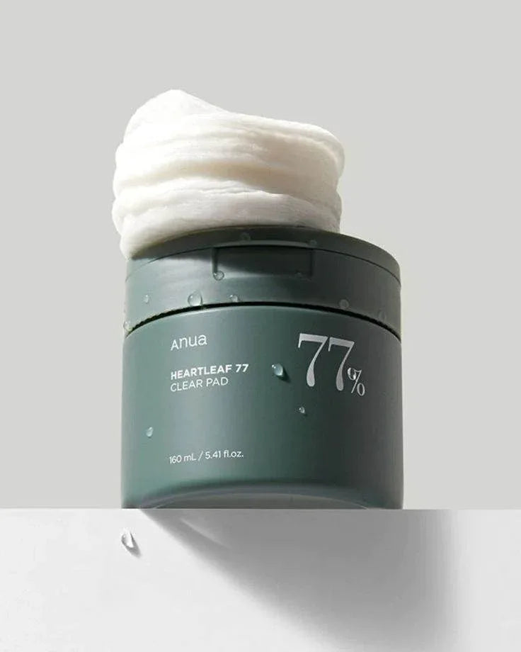 Anua Heartleaf 77% Clear Pad – Pore Clarifying Toner Pads - Facial Toner Pads - Anua -- United Arab Emirates -- Pinky Cosmetics