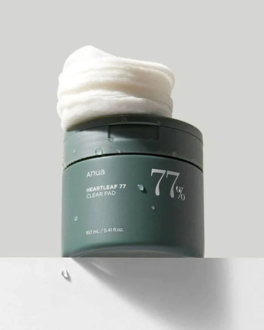 Anua Heartleaf 77% Clear Pad – Pore Clarifying Toner Pads - Facial Toner Pads - Anua -- United Arab Emirates -- Pinky Cosmetics