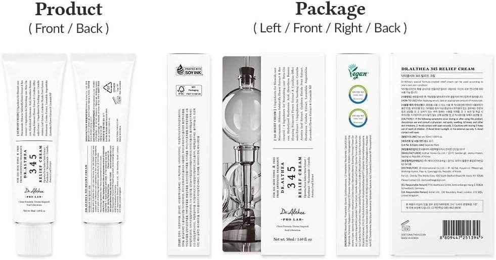 Dr. Althea 345 Relief Cream – Skin Barrier Repair (50ml) - Soothing Cream / Repair Moisturizer - Dr. Althea -- United Arab Emirates -- Pinky Cosmetics