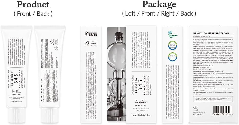 Dr. Althea skincare duo featuring cream and serum for effective skincare routine