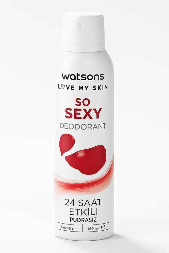 Watsons So Sexy Body Deodorant Spray – 150ml - Pinky Cosmetics