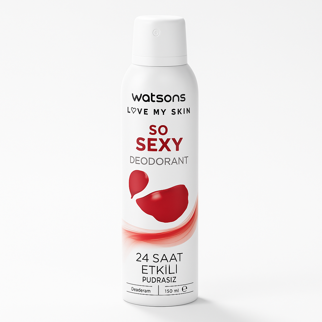 Watsons So Sexy Body Deodorant Spray – 150ml - Pinky Cosmetics