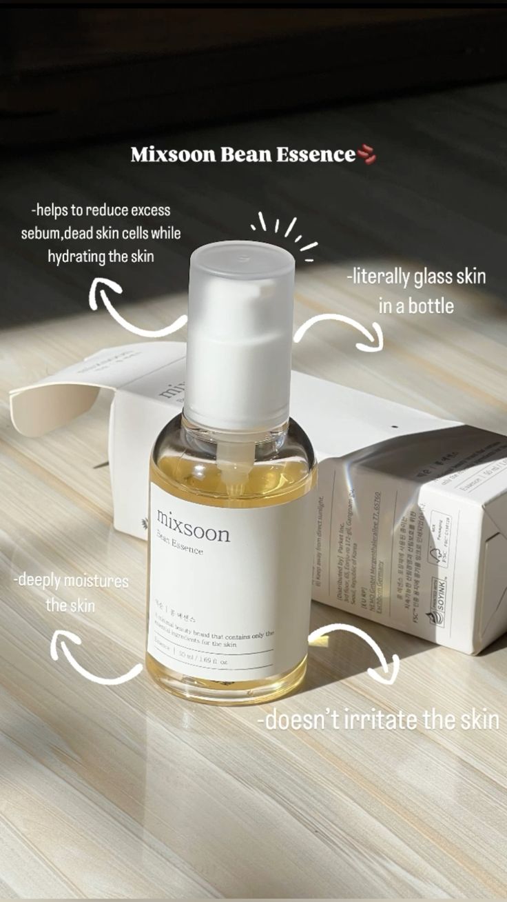 Mixsoon Bean Essence – Hydrating & Nourishing 50ml - Pinky Cosmetics