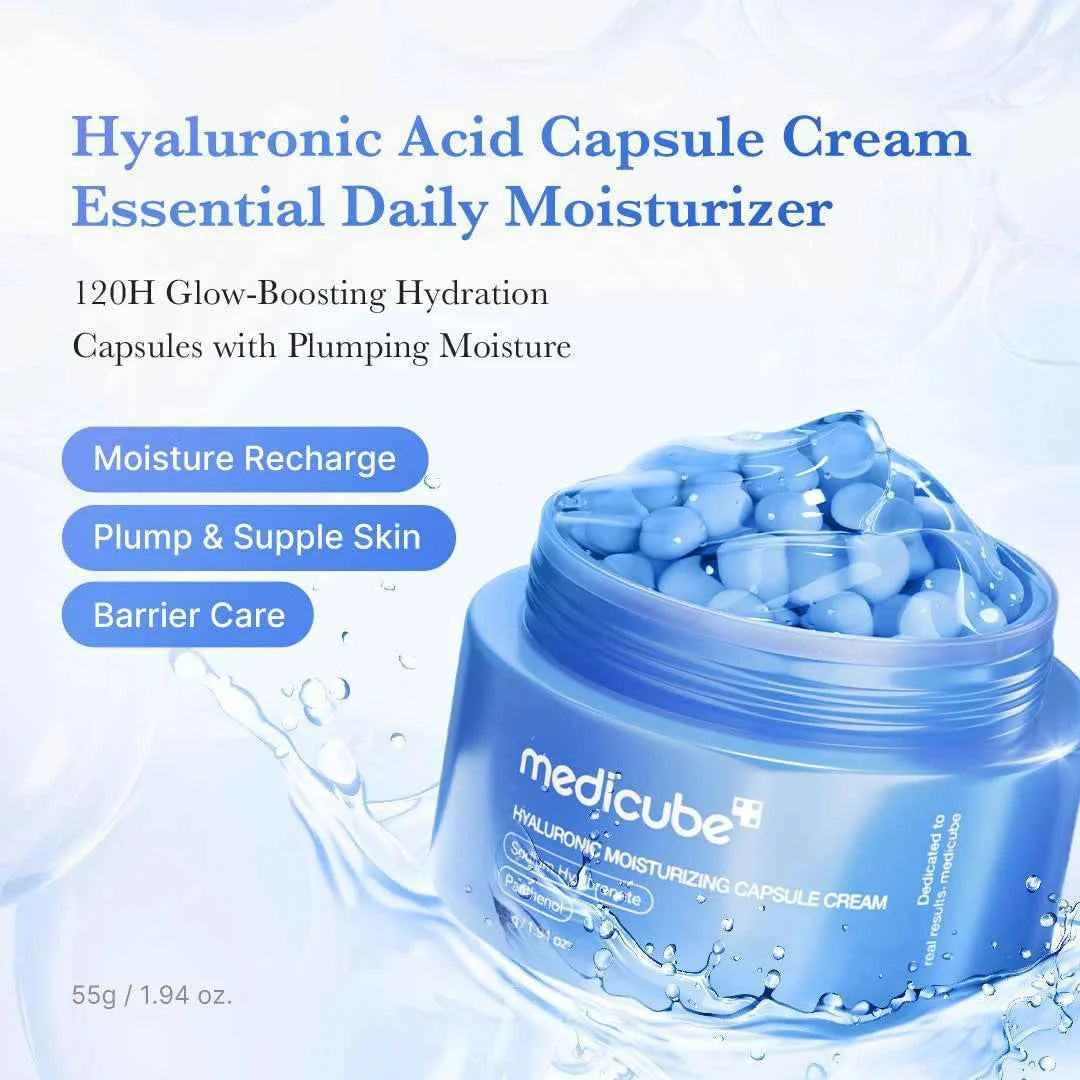 Medicube Hyaluronic Acid Moisturizing Capsule Cream - Deep Hydration 55g