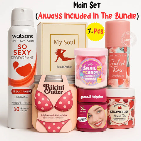 Bride’s Ultimate 12-Piece Beauty Set | Bridal Luxury Bundle - offer set - Multi-Brand: Victoria’s Secret, Watsons, My Soul, Others -- United Arab Emirates -- Pinky Cosmetics