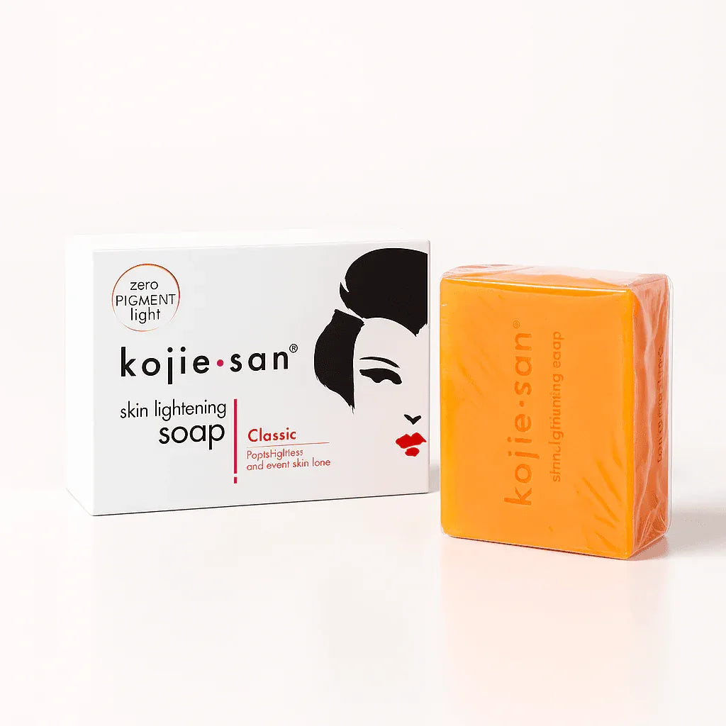 Kojie San Fruit Soap - Natural Skin Lightening Papaya Soap 135g - Natural Lightening Soap - Kojie San -- United Arab Emirates -- Pinky Cosmetics