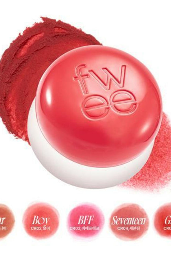 fwee - Lip&Cheek Blurry Pudding Pot - Pinky Cosmetics