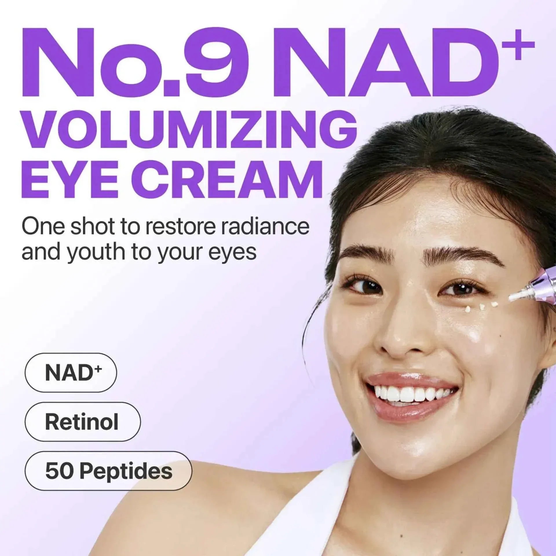 Numbuzin NAD Retinol Eye Cream - Firm Look - Eye Cream - numbuzin -- United Arab Emirates -- Pinky Cosmetics