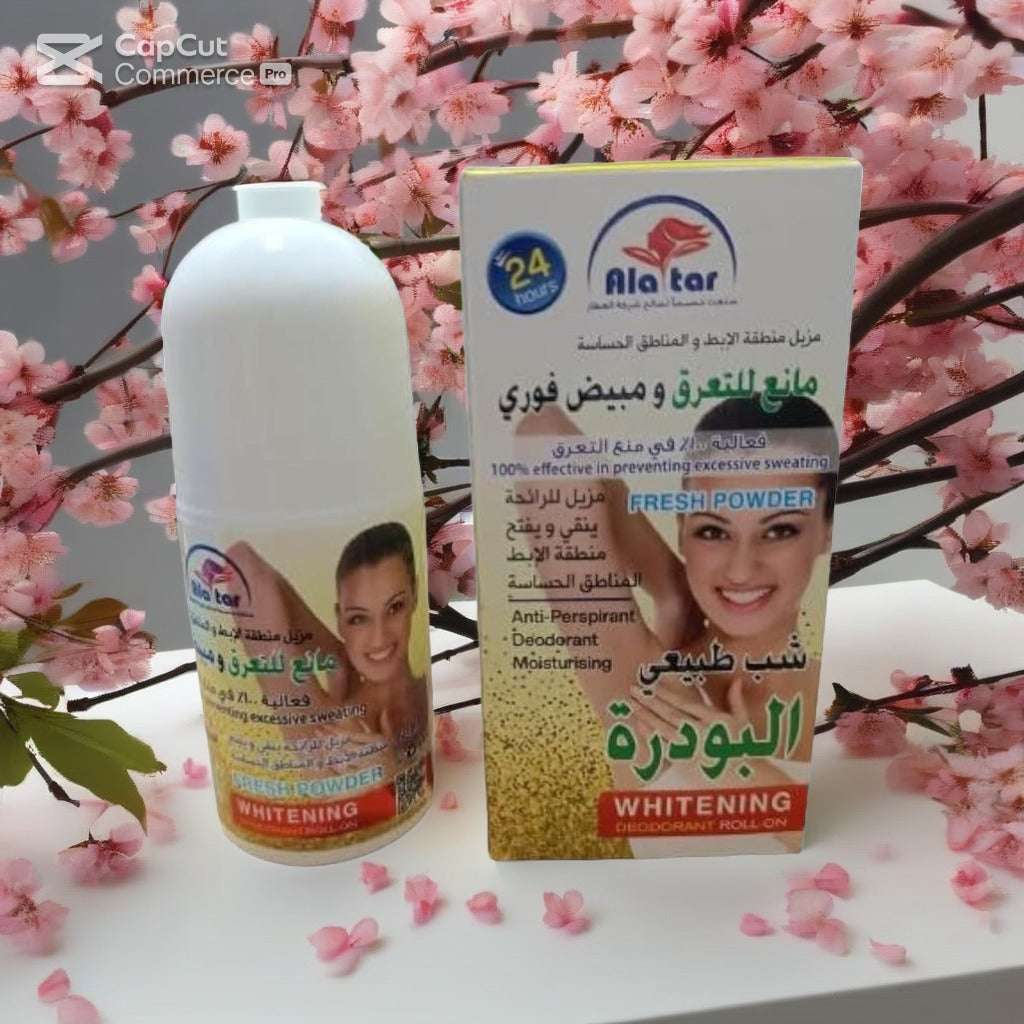 Alatar Antiperspirant Whitening Deo Roll-On 60ml (Fresh)