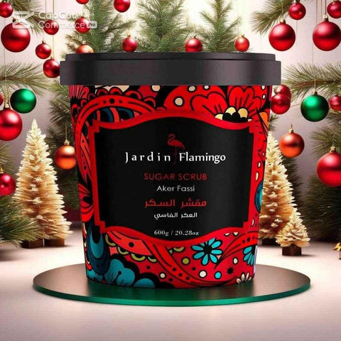 Jardin Flamingo 600g Sugar Scrub (Aker Fassi) - - Pinky Cosmetics -- United Arab Emirates -- Pinky Cosmetics