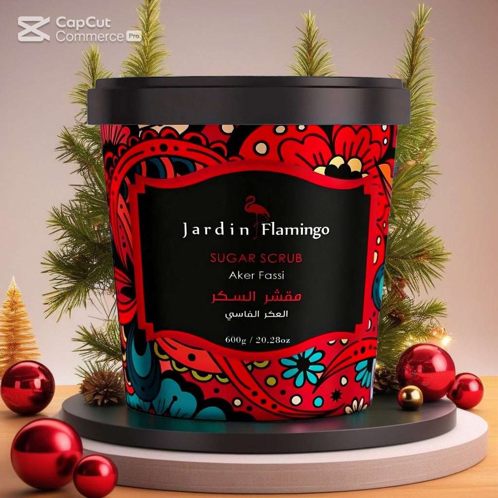 Jardin Flamingo 600g Sugar Scrub (Aker Fassi)