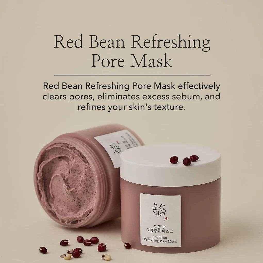 Red Bean Refreshing Pore Mask – Deep Clean Clay (110g) - Face Mask / Clay Mask - Beauty of Joseon -- United Arab Emirates -- Pinky Cosmetics