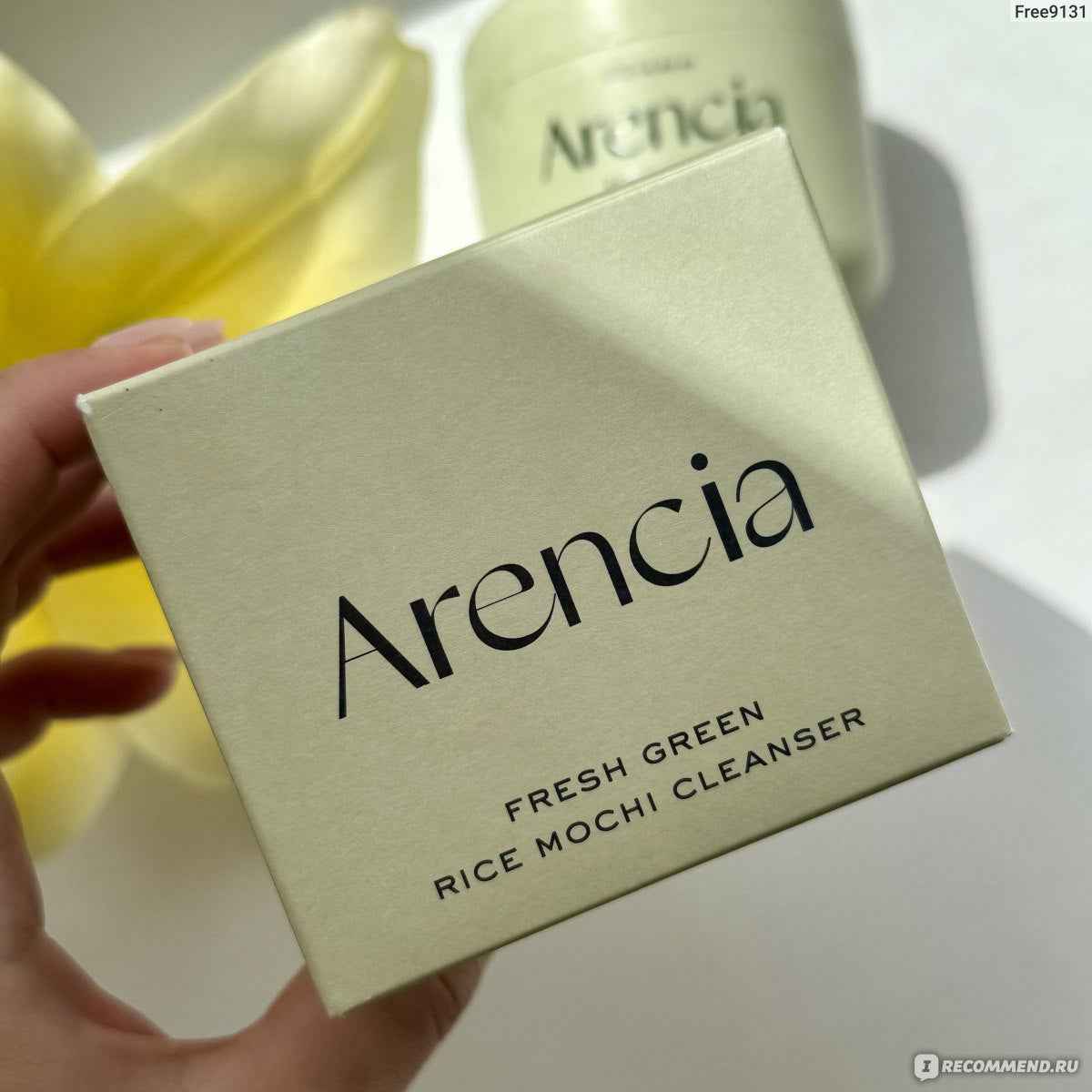 Arencia Fresh Green Rice Mochi Cleanser - Hydrating & Deep Pore Care