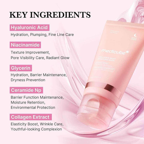Medicube Collagen Night Wrapping Mask – 75ml - Skin Care - Medicube -- United Arab Emirates -- Pinky Cosmetics