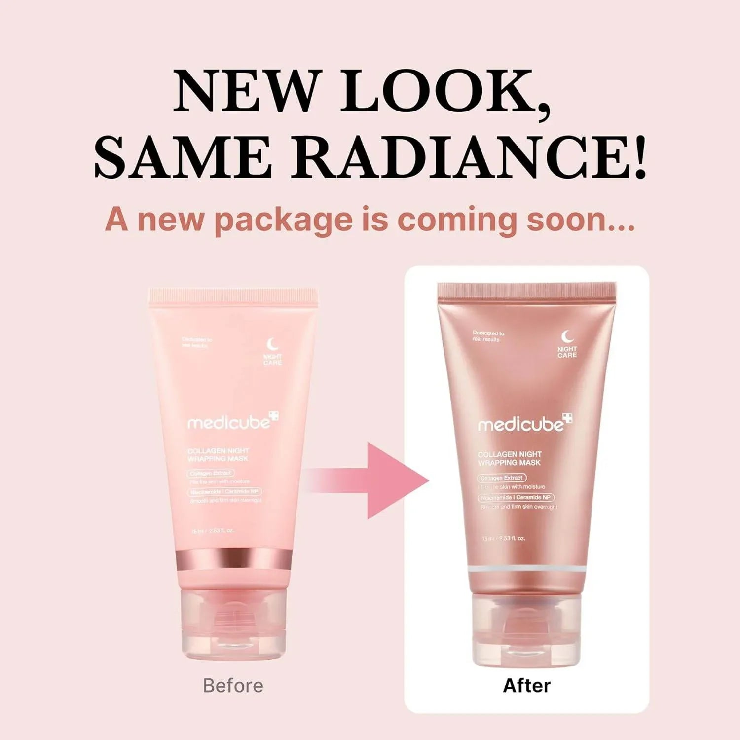 Medicube Collagen Night Wrapping Mask – 75ml - Skin Care - Medicube -- United Arab Emirates -- Pinky Cosmetics