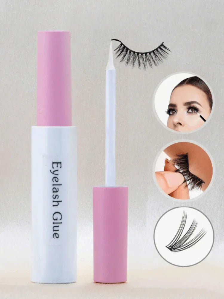 Waterproof Eyelash Glue - Long-Lasting False Lashes - Makeup Tools & Brushes - Pinky Cosmetics -- United Arab Emirates -- Pinky Cosmetics