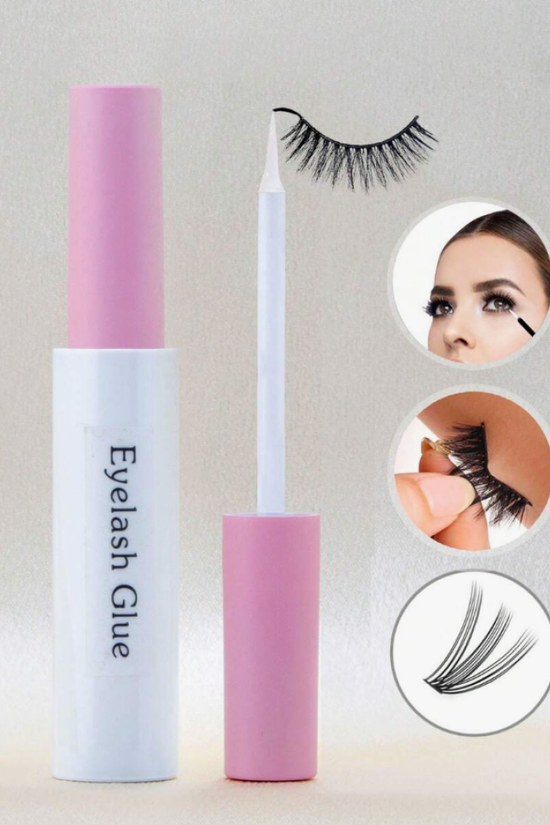 Waterproof Eyelash Glue - Long-Lasting False Lashes
