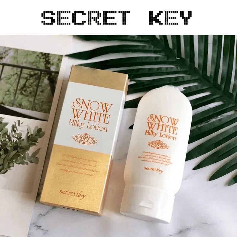 Secret Key Snow White Milky Lotion - Instant Brightening - Body Lotions - Secret Key -- United Arab Emirates -- Pinky Cosmetics