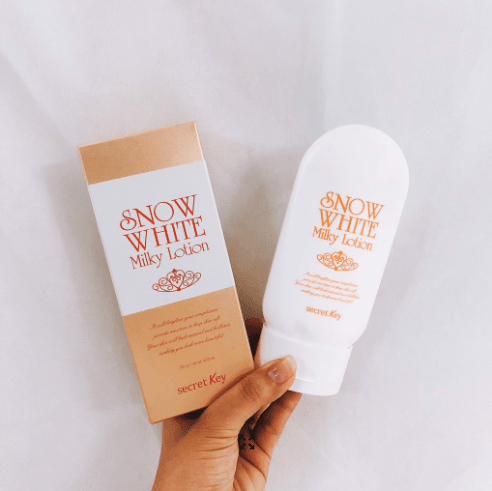 Secret Key Snow White Milky Lotion - Instant Brightening - Body Lotions - Secret Key -- United Arab Emirates -- Pinky Cosmetics