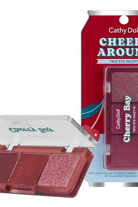 Cathy Doll Cheers Around Trio Eye Palette - 6 Shades - Pinky Cosmetics