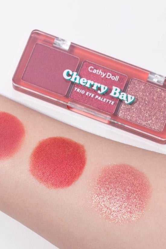 Cathy Doll Cheers Around Trio Eye Palette - 6 Shades - Pinky Cosmetics