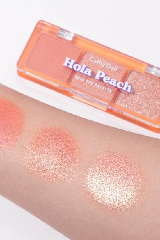 Cathy Doll Cheers Around Trio Eye Palette - 6 Shades - Pinky Cosmetics