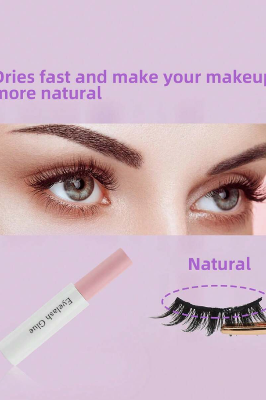 Waterproof Eyelash Glue - Long-Lasting False Lashes