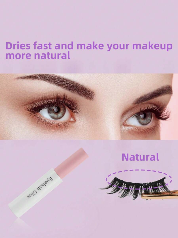 Waterproof Eyelash Glue - Long-Lasting False Lashes