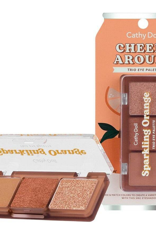 Cathy Doll Cheers Around Trio Eye Palette - 6 Shades - Pinky Cosmetics