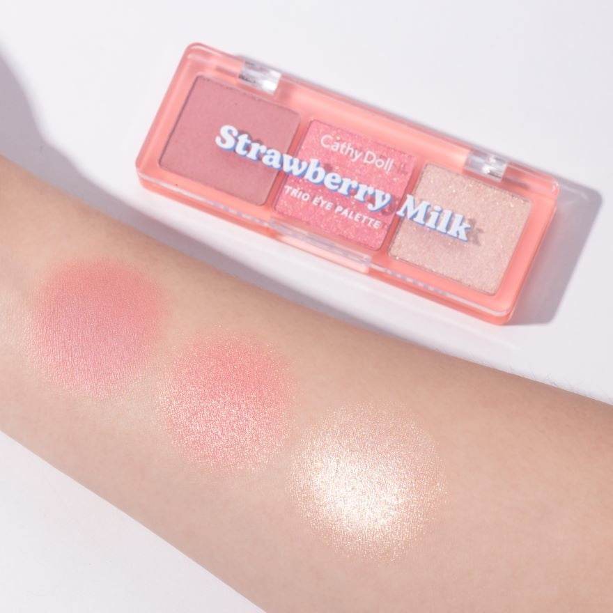 Cathy Doll Cheers Around Trio Eye Palette - 6 Shades - Pinky Cosmetics