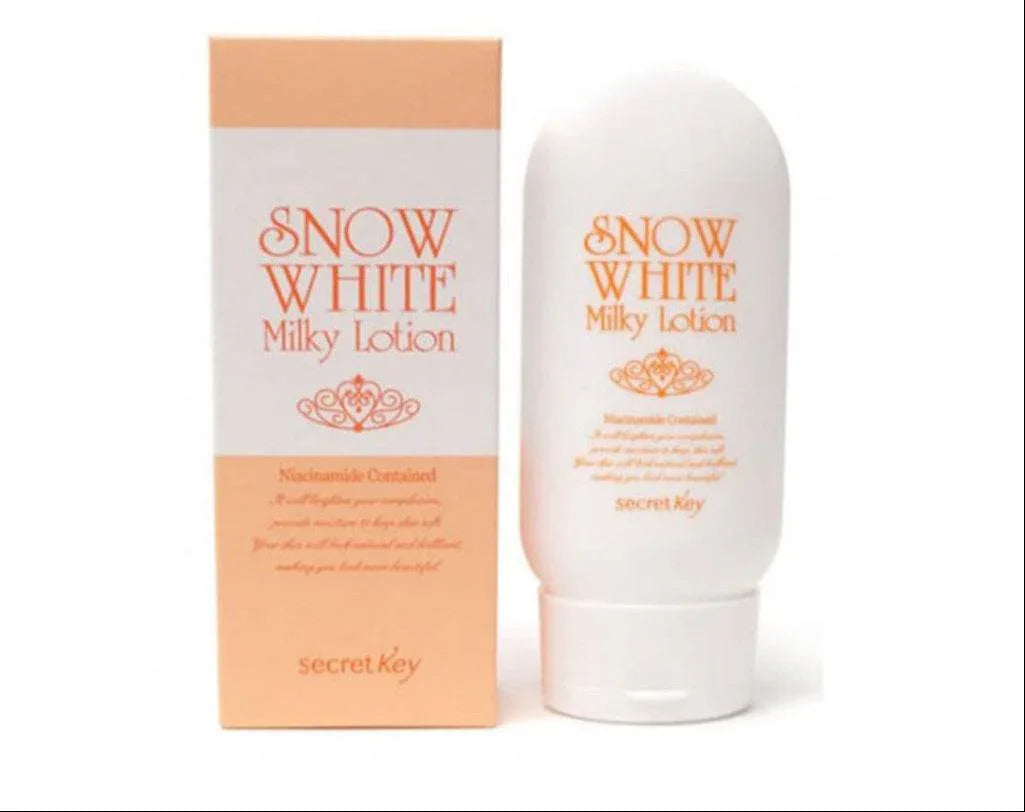 Secret Key Snow White Milky Lotion - Instant Brightening - Body Lotions - Secret Key -- United Arab Emirates -- Pinky Cosmetics