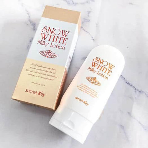 Secret Key Snow White Milky Lotion - Instant Brightening - Body Lotions - Secret Key -- United Arab Emirates -- Pinky Cosmetics