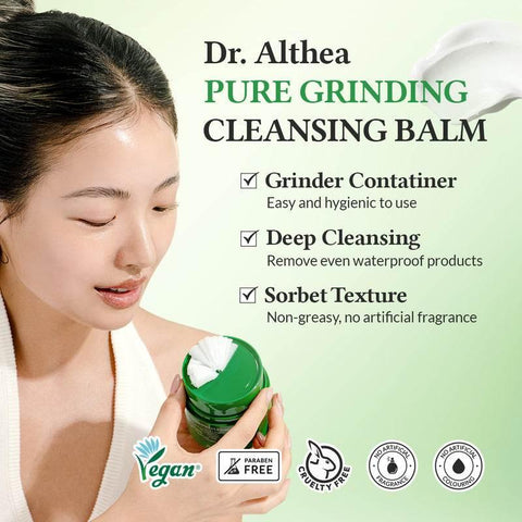 Dr. Althea Pure Grinding Cleansing Balm - Deep Clean - Face Cleansers - Dr. Althea -- United Arab Emirates -- Pinky Cosmetics