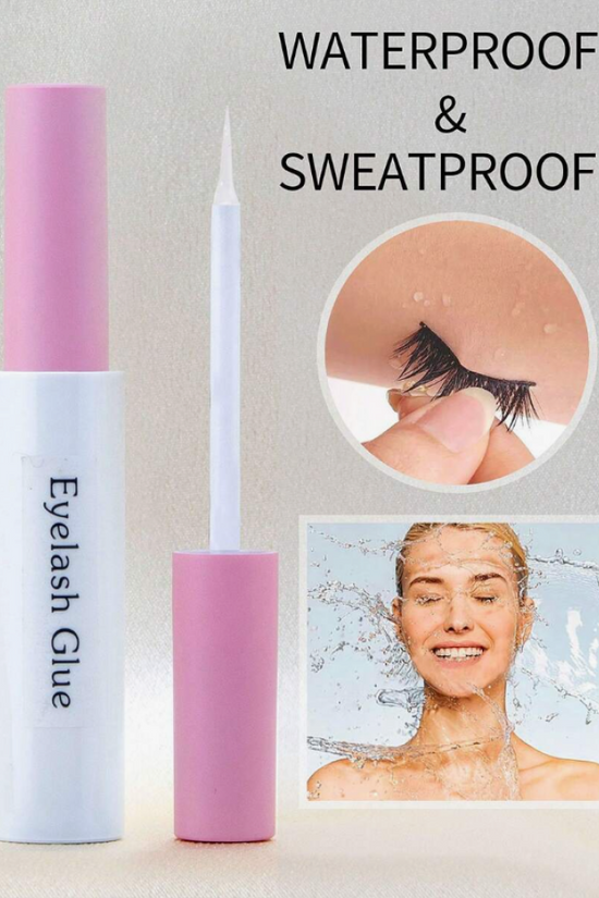 Waterproof Eyelash Glue - Long-Lasting False Lashes