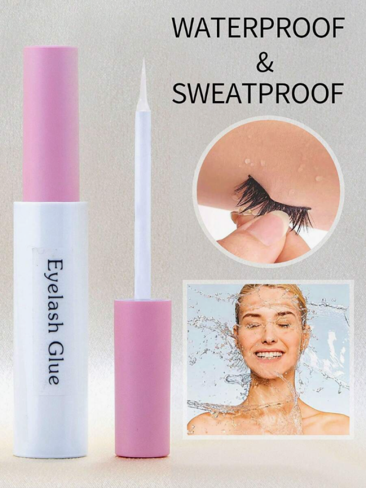 Waterproof Eyelash Glue - Long-Lasting False Lashes