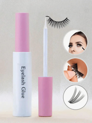 Waterproof Eyelash Glue - Long-Lasting False Lashes - Makeup Tools & Brushes - Pinky Cosmetics -- United Arab Emirates -- Pinky Cosmetics