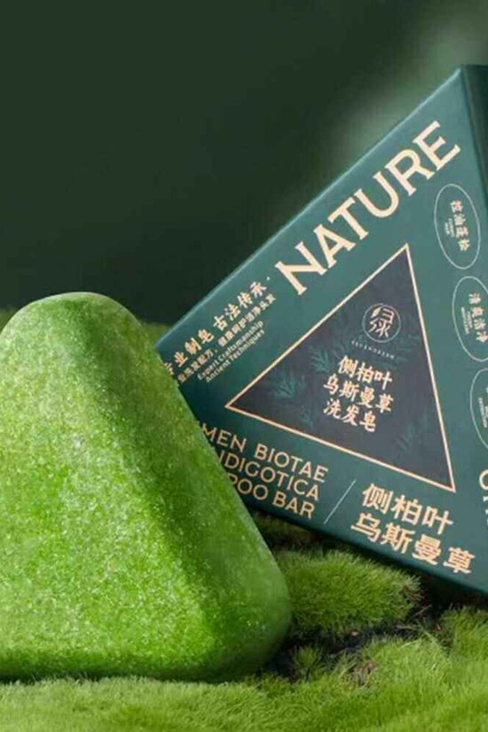 Seven Green Shampoo Bar - Nature Triangle Hair Care