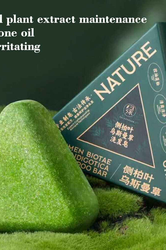 Seven Green Shampoo Bar - Nature Triangle Hair Care