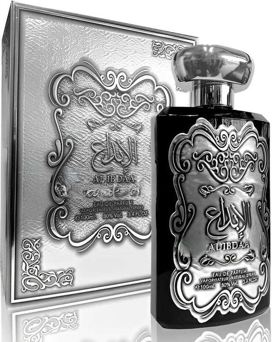 Ard al Zaafaran Ibdaa Silver Eau de Parfum Spray for Men, 3.4 Ounce