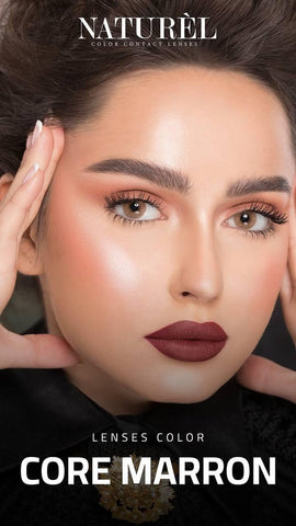 Naturel Core Lenses - Natural Color Enhancement - Colored Contact Lens - Naturel -- United Arab Emirates -- Pinky Cosmetics