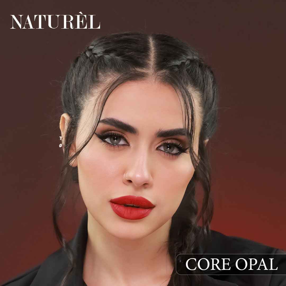 Naturel Lenses Core Opal - Subtle Korean Lenses Naturel Colored Contact Lenses  Pinky Cosmetics