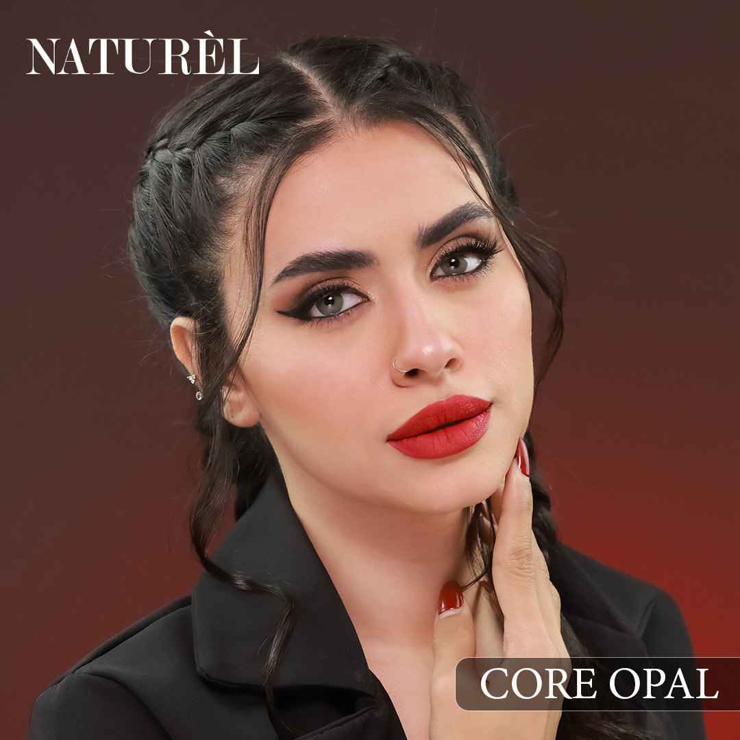 Naturel Lenses Core Opal - Subtle Korean Lenses Naturel Colored Contact Lenses  Pinky Cosmetics
