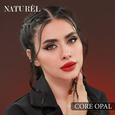 Naturel Lenses Core Opal - Subtle Korean Lenses Naturel Colored Contact Lenses  Pinky Cosmetics