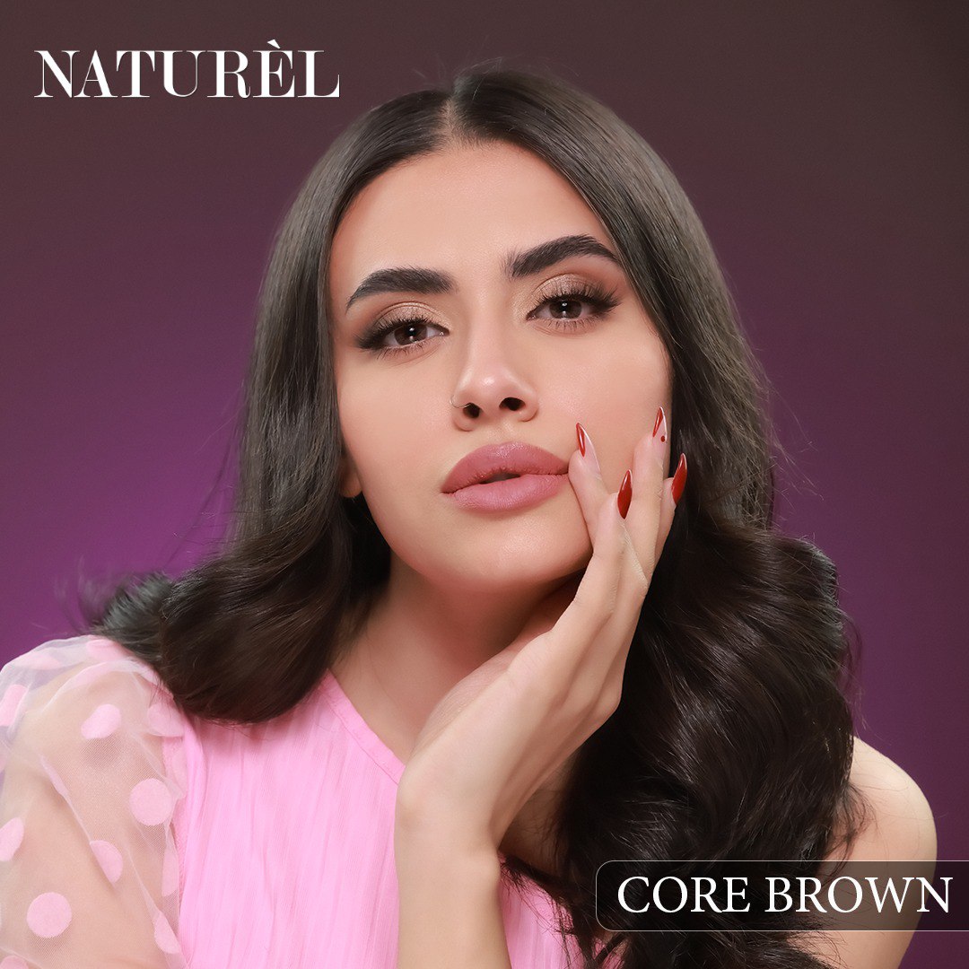 Naturel Core Lenses - Natural Color Enhancement Naturel Colored Contact Lens  Pinky Cosmetics