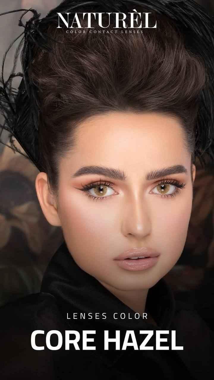 Naturel Lenses Core Hazel - Natural Korean Lenses - Colored Contact Lenses - Naturel -- United Arab Emirates -- Pinky Cosmetics