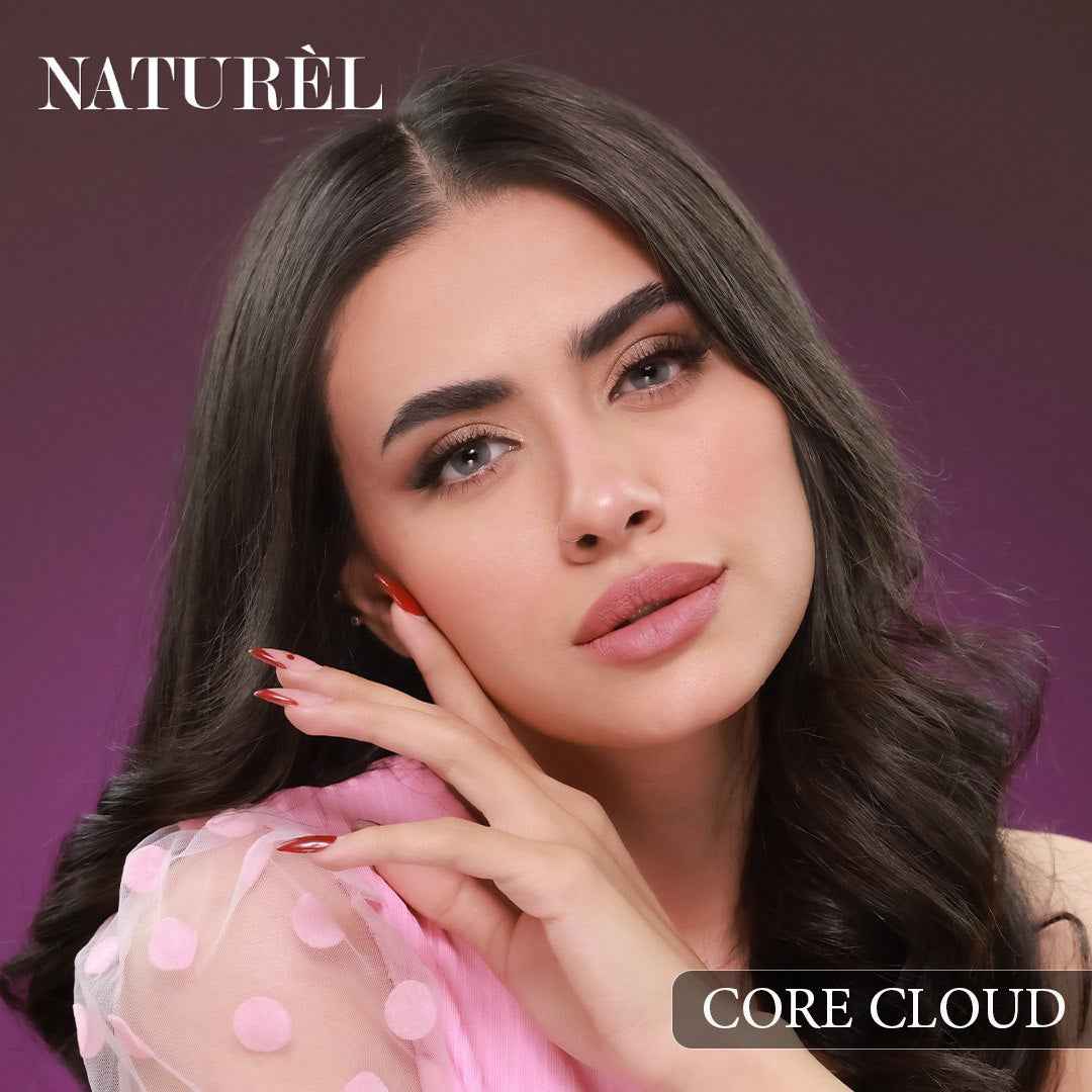 Naturel Lenses Core Cloud - Subtle Korean Lenses Naturel Colored Contact Lenses  Pinky Cosmetics