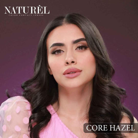 Naturel Lenses Core Hazel - Natural Korean Lenses - Colored Contact Lenses - Naturel -- United Arab Emirates -- Pinky Cosmetics