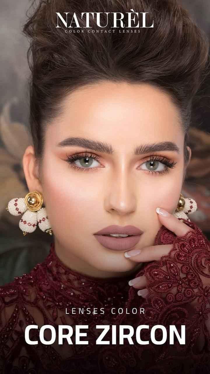 Naturel Lenses Core Zircon - Striking Korean Lenses - Colored Contact Lenses - Naturel -- United Arab Emirates -- Pinky Cosmetics