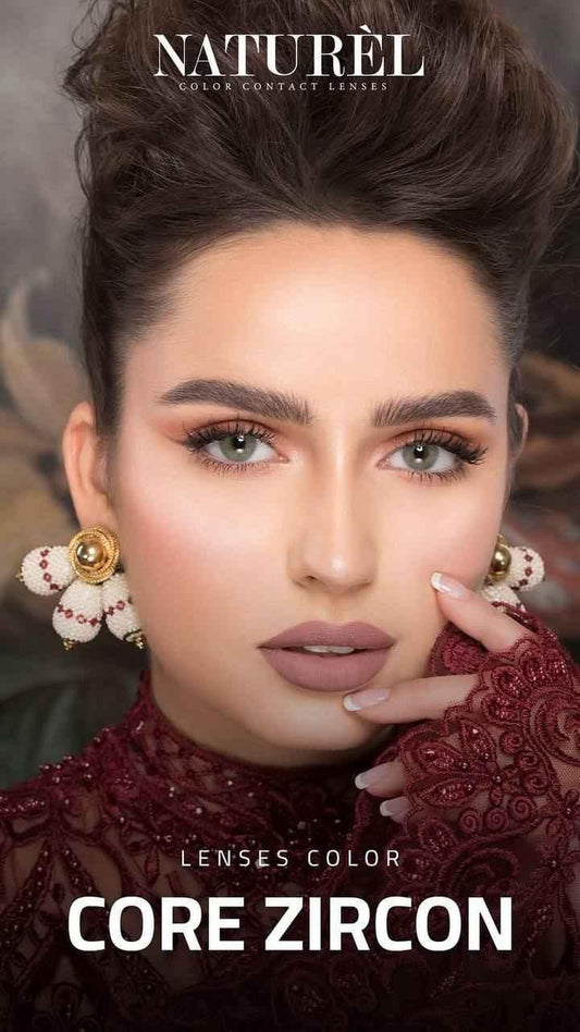 Naturel Lenses Core Zircon - Striking Korean Lenses - Colored Contact Lenses - Naturel -- United Arab Emirates -- Pinky Cosmetics