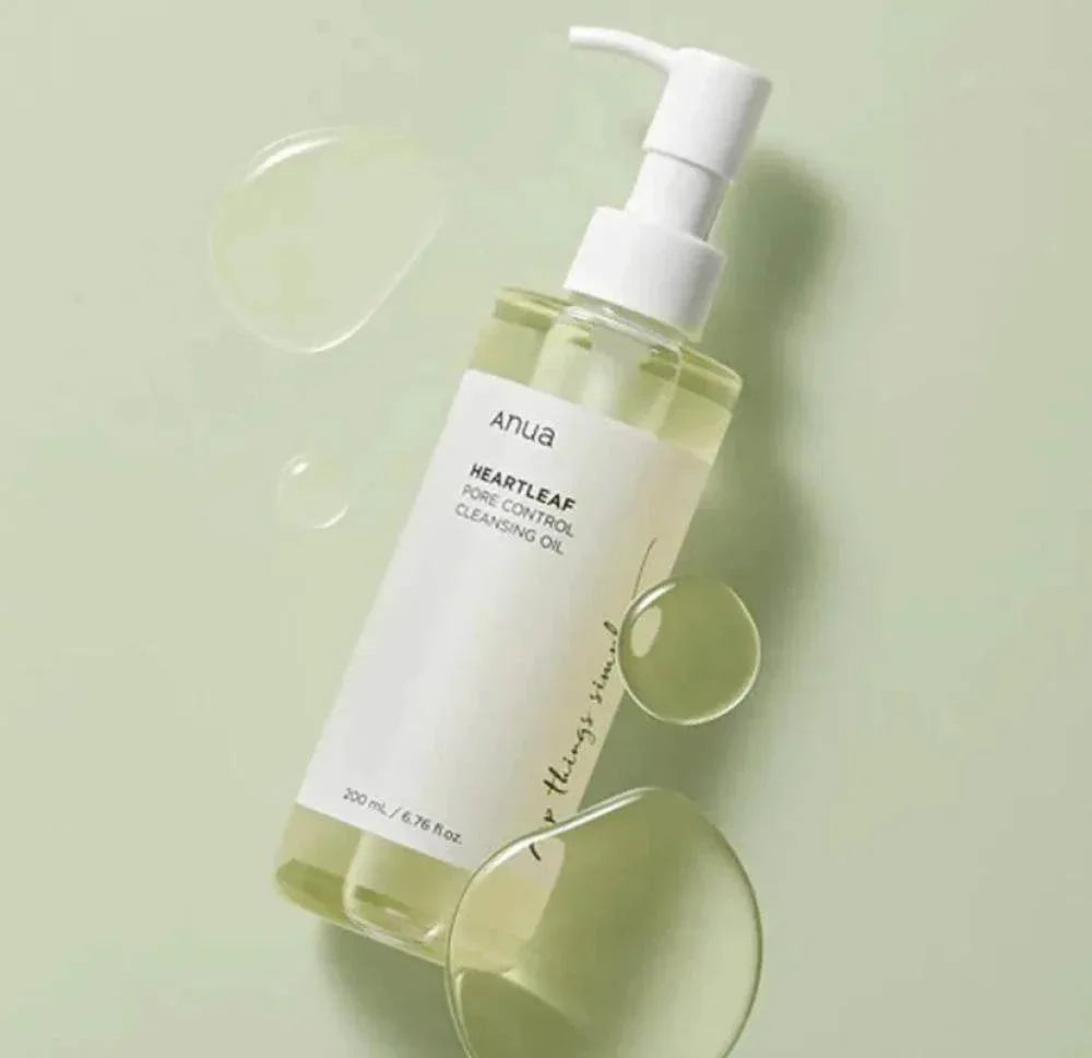 Anua Heartleaf Pore Control Cleansing Oil – 200ml - Cleansing Oil - Anua -- United Arab Emirates -- Pinky Cosmetics